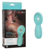 Elite 12X Enhancer Rechargeable Cock Ring Green > Sex Toys For Men > Love Ring Vibrators